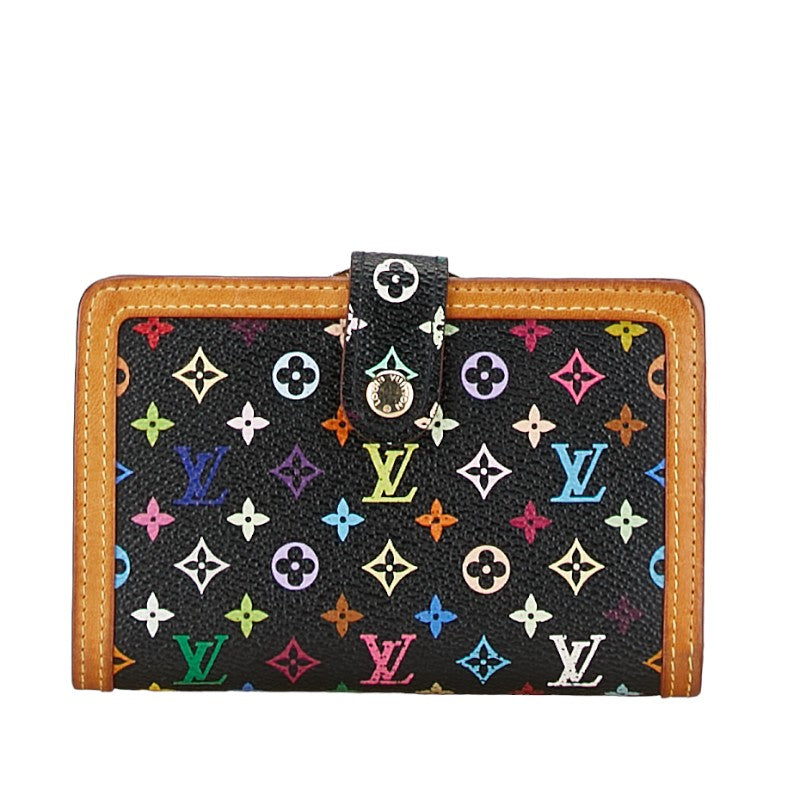 Louis Vuitton Monogram Multicolor Bifold Wallet M92988 in Very Good Condition