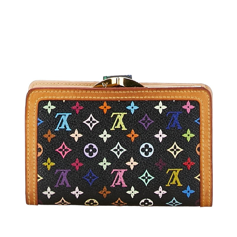 Louis Vuitton Monogram Multicolor Bifold Wallet M92988 in Very Good Condition