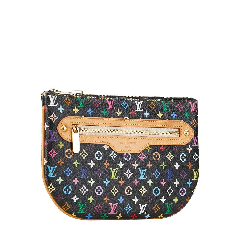 Louis Vuitton Monogram Multicolor Pochette GM Clutch Bag M60030