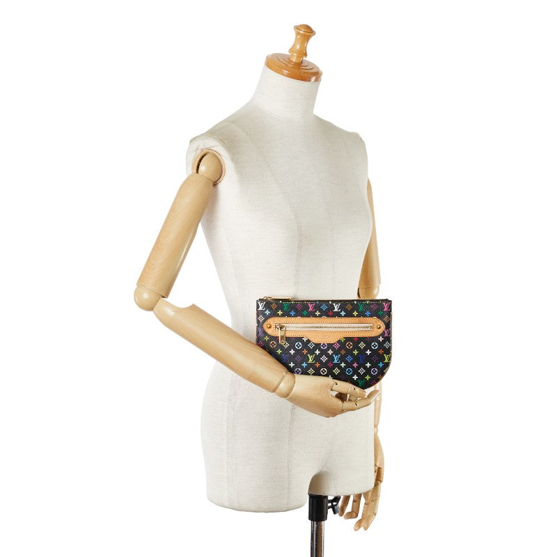 Louis Vuitton Monogram Multicolor Pochette GM Clutch Bag M60030