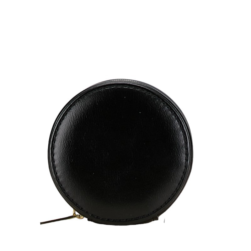 Yves Saint Laurent Polyester Circle Round Pouch in Very Good Condition