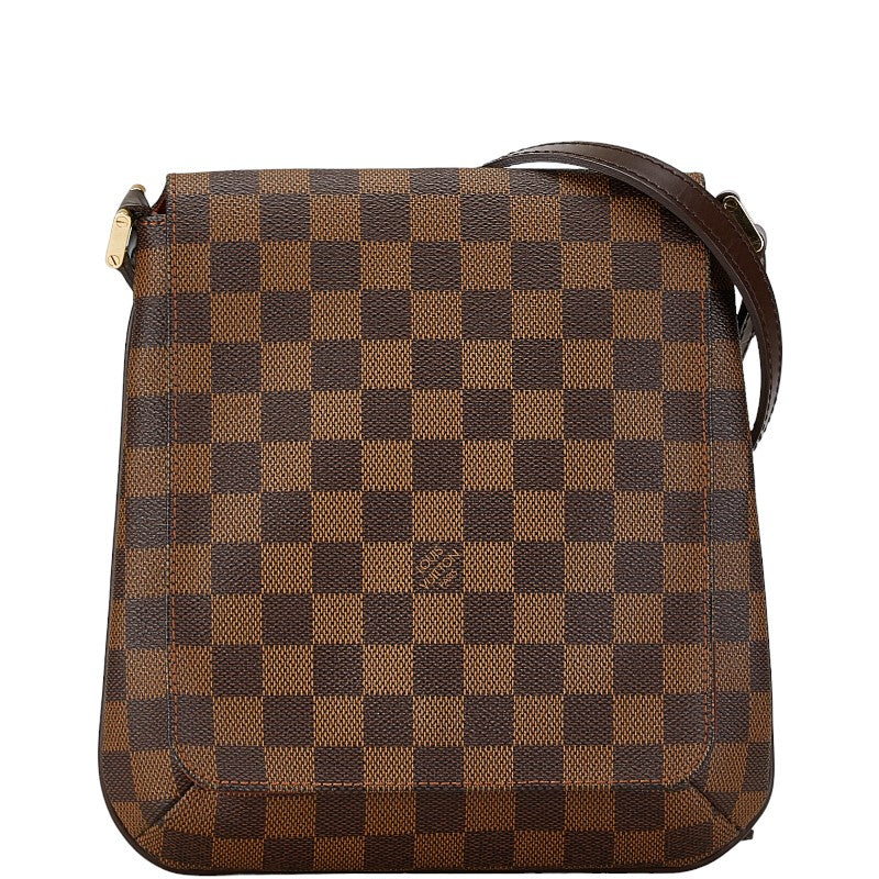 Louis Vuitton Damier Musette Salsa Long Shoulder Bag N51300 Brown PVC Leather in Very Good Condition