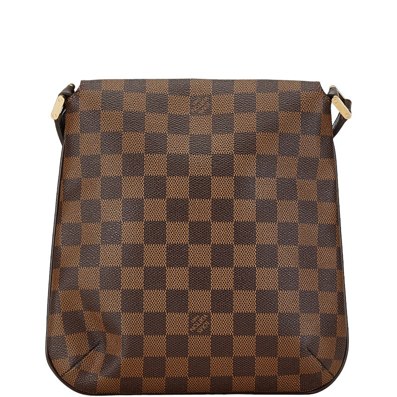 Louis Vuitton Damier Musette Salsa Long Shoulder Bag N51300 Brown PVC Leather