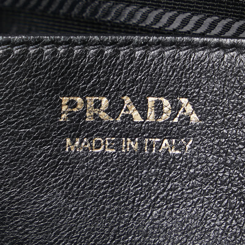 Prada Esplanade Leather Handbag 1BA045