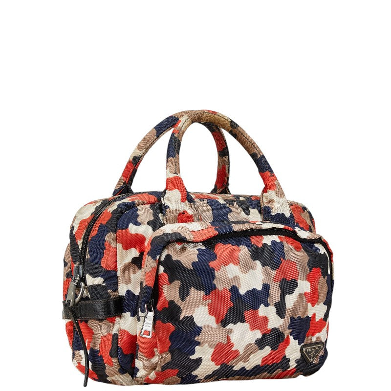 Prada Camouflage 2WAY Canvas Handbag