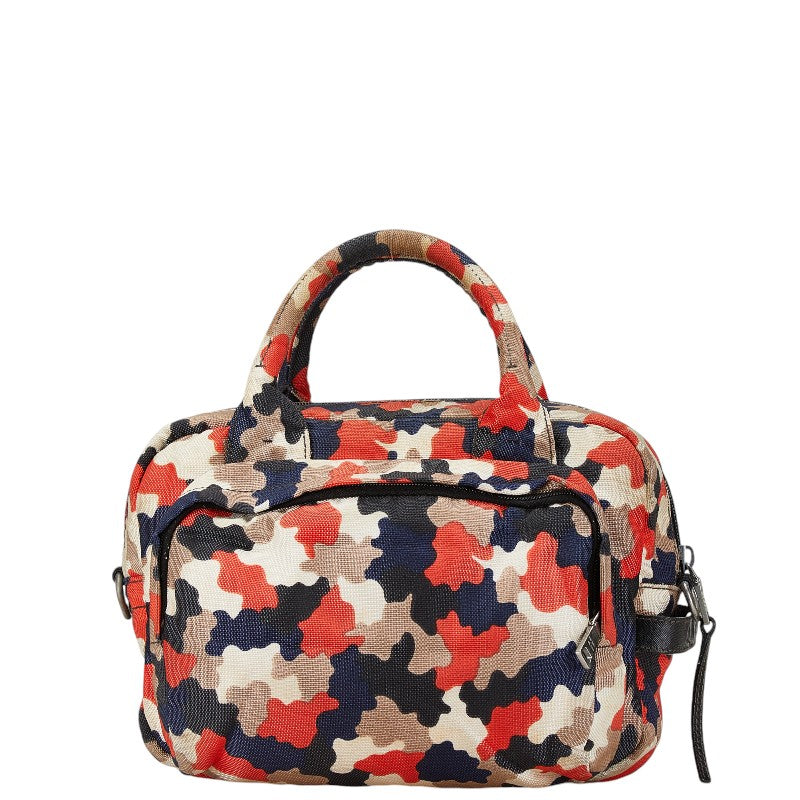 Prada Camouflage 2WAY Canvas Handbag