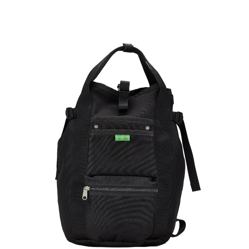 PORTER Nylon Union Backpack 782-08699 Black in Very Good Condition