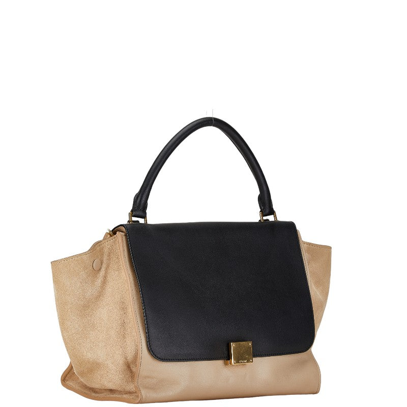 Celine Trapeze Medium Leather Shoulder Bag