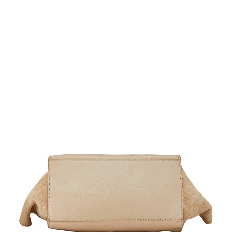 Celine Trapeze Medium Leather Shoulder Bag