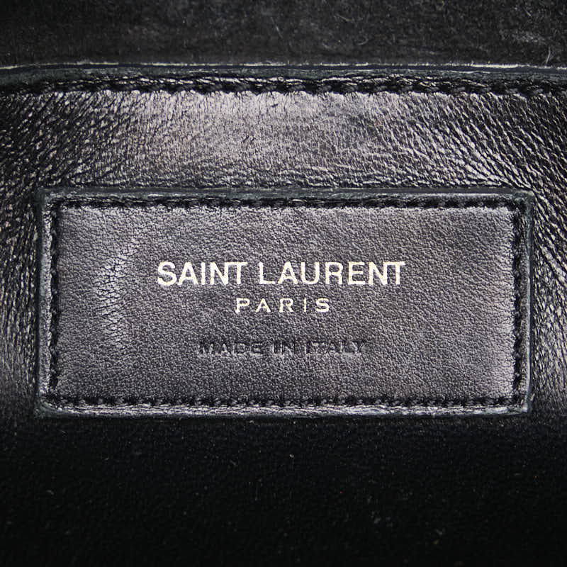 Saint Laurent Leather Baby Duffle Handbag 330958 in Very Good Condition