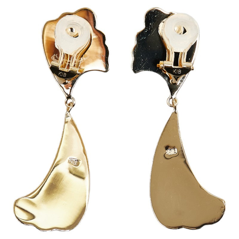 K18YG Yellow Gold Swing Earrings