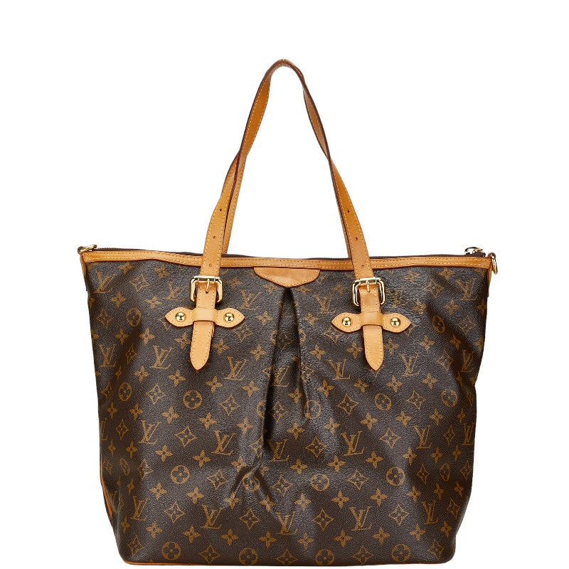 Louis Vuitton Monogram Palermo GM 2WAY Tote Bag M40146 in Very Good Condition