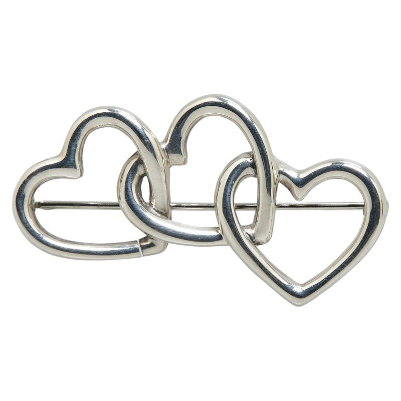 Tiffany & Co Heart Motif Metal Brooch