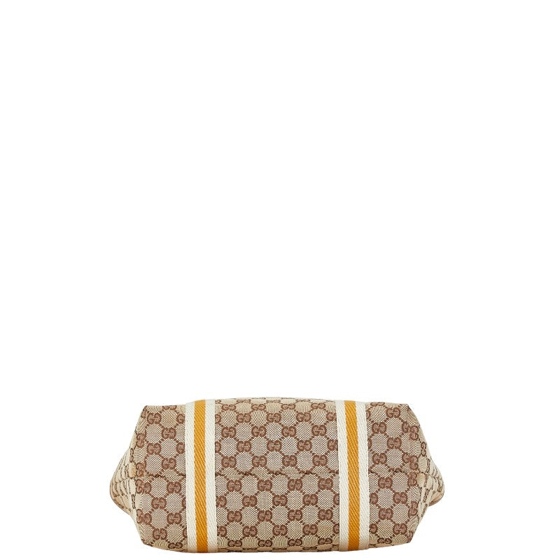 Gucci GG Canvas Sherry Line Tote Bag