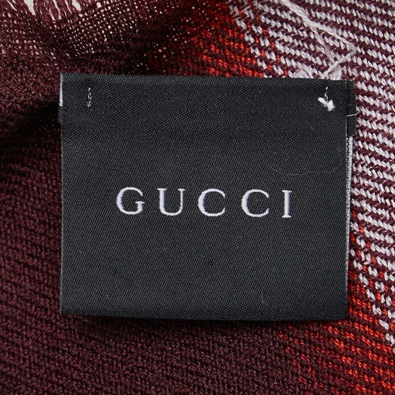 Gucci Silk Wool GG Stole