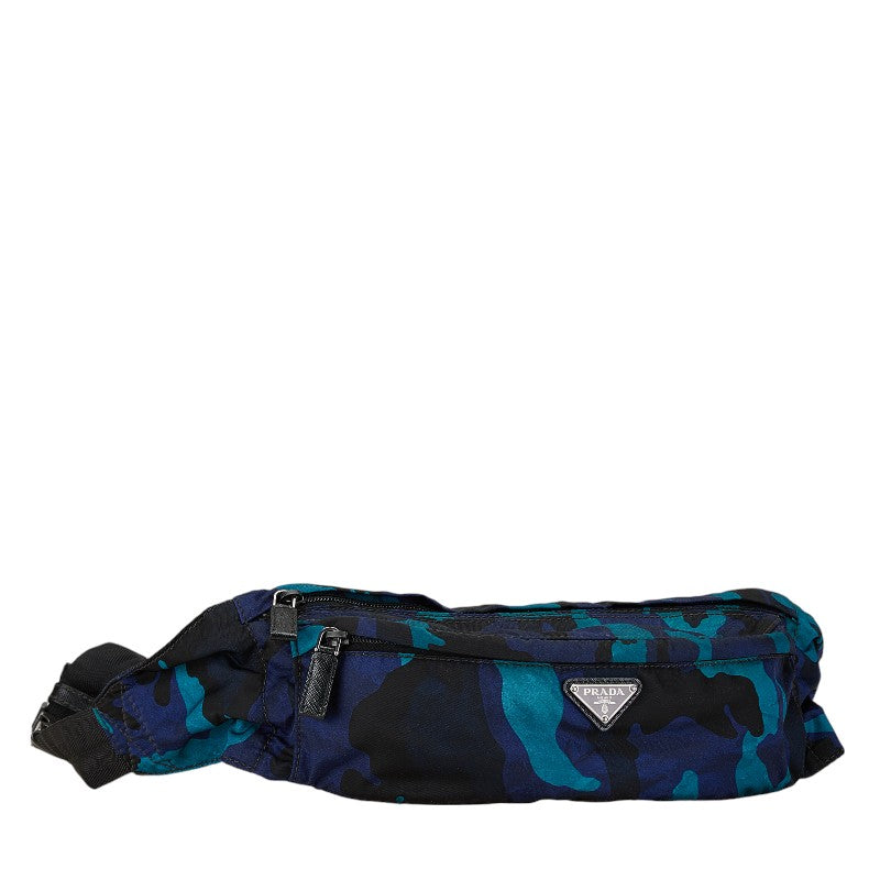 Prada Nylon Camouflage Waist Body Bag