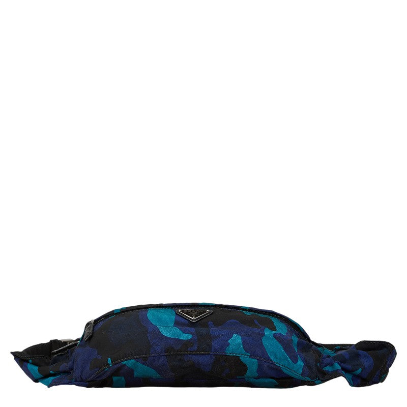 Prada Nylon Camouflage Waist Body Bag