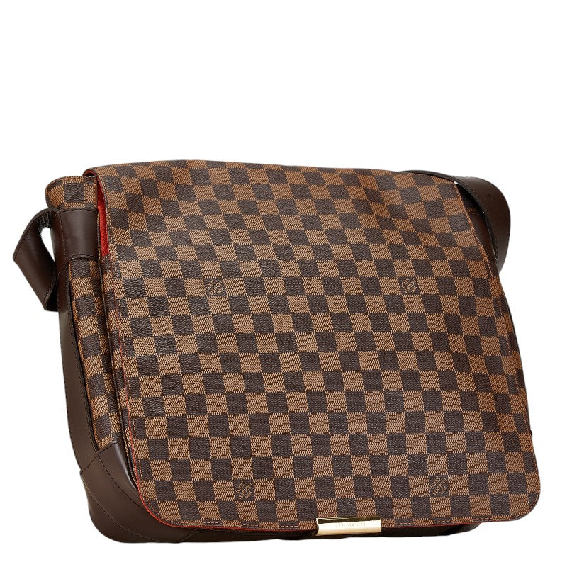 Louis Vuitton Damier Bastille Shoulder Bag N45258 Brown PVC Leather in Very Good Condition