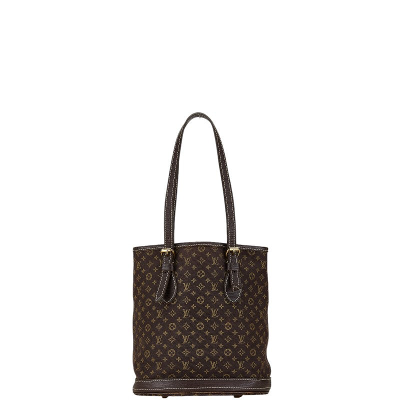 Louis Vuitton Monogram Mini Lin Bucket PM Tote Bag M95226