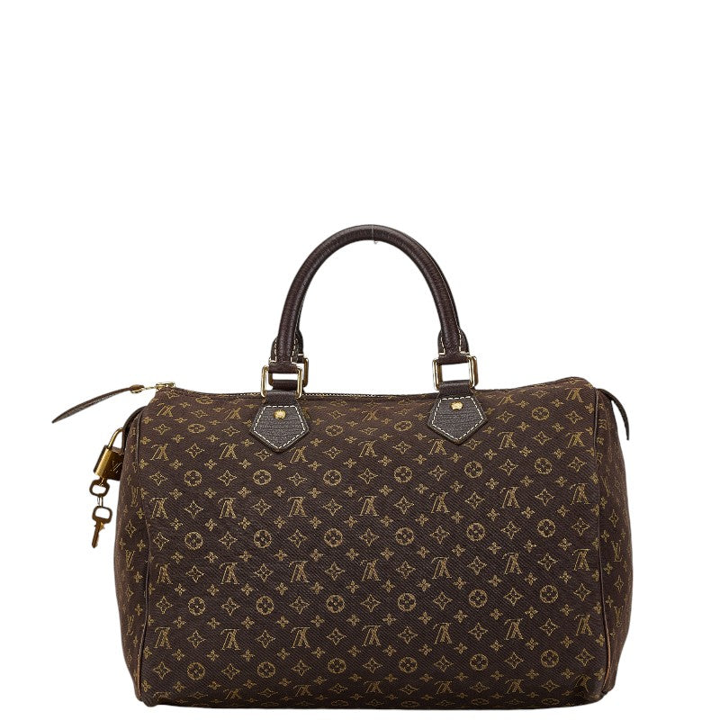 Louis Vuitton Monogram Mini Lin Speedy 30 Handbag M95224