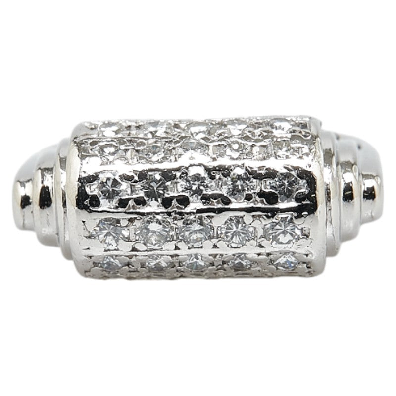 Pt850 Platinum Diamond Ring 0.65ct Size 49