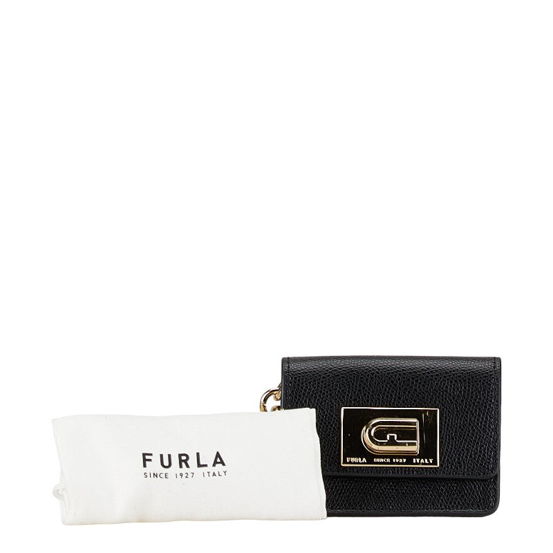 Furla Leather Icona 1927 Coin and Card Case in Very Good Condition