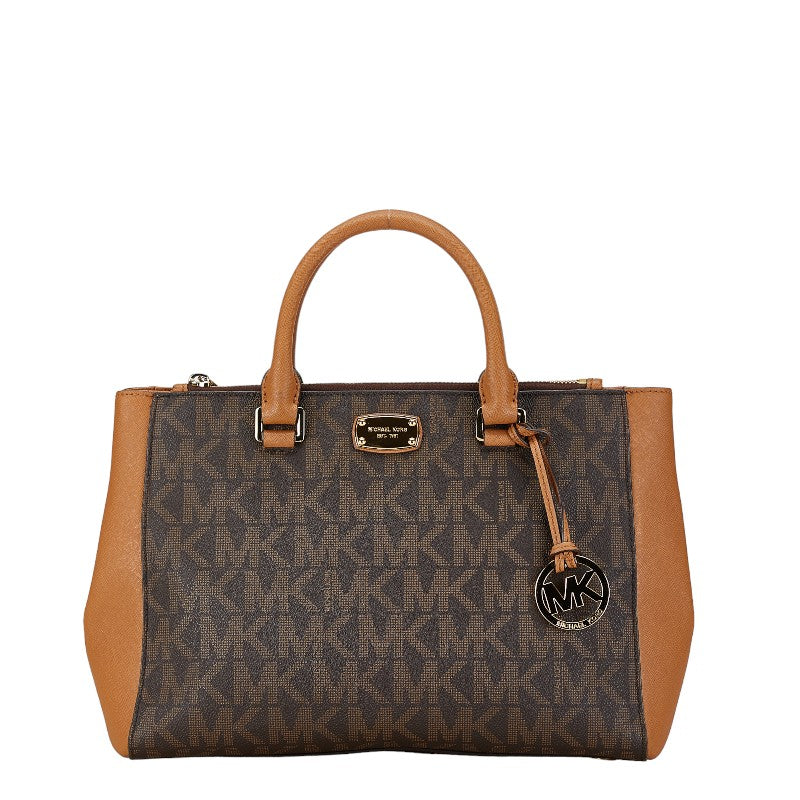 Michael Kors Signature 2WAY Handbag Brown