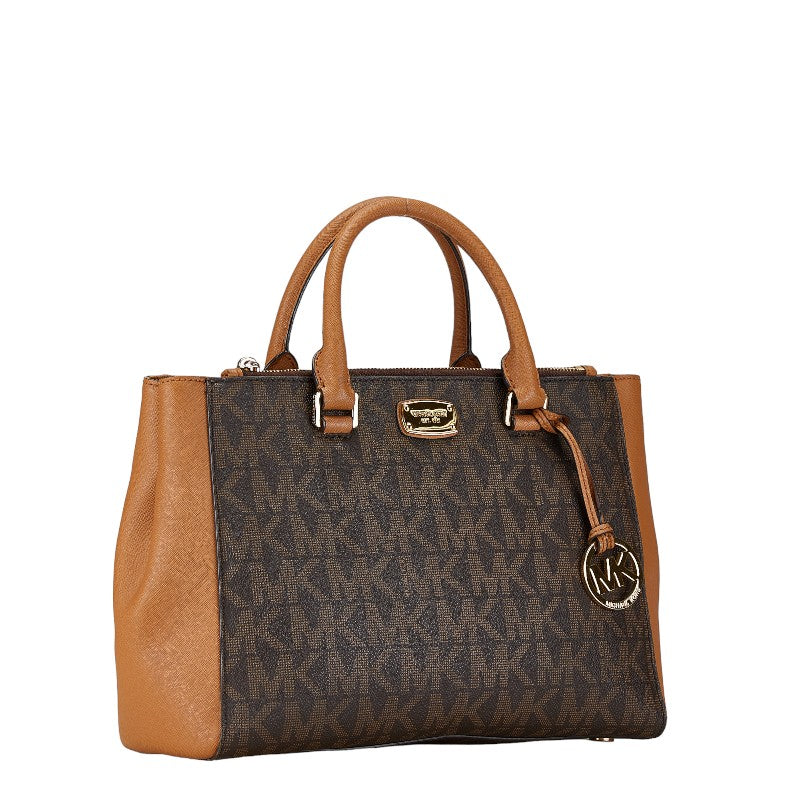 Michael Kors Signature 2WAY Handbag Brown