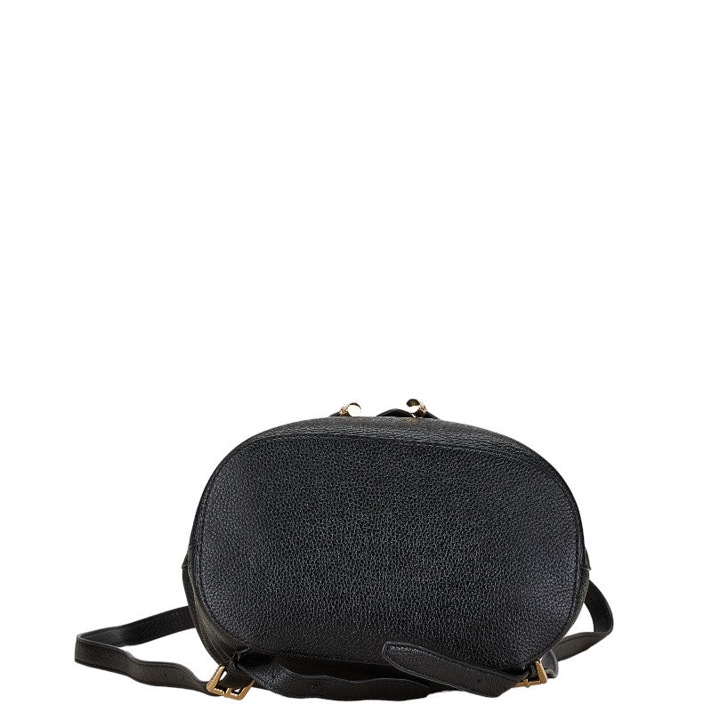 Michael Kors MINA Leather Backpack Black