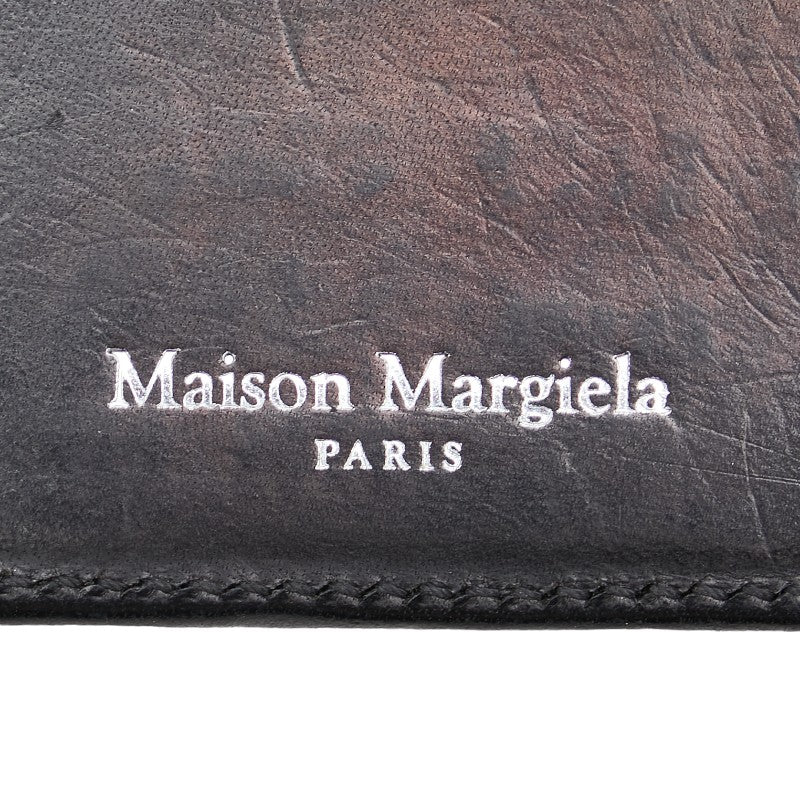 Maison Martin Margiela Leather Compact Bifold Wallet in Very Good Condition