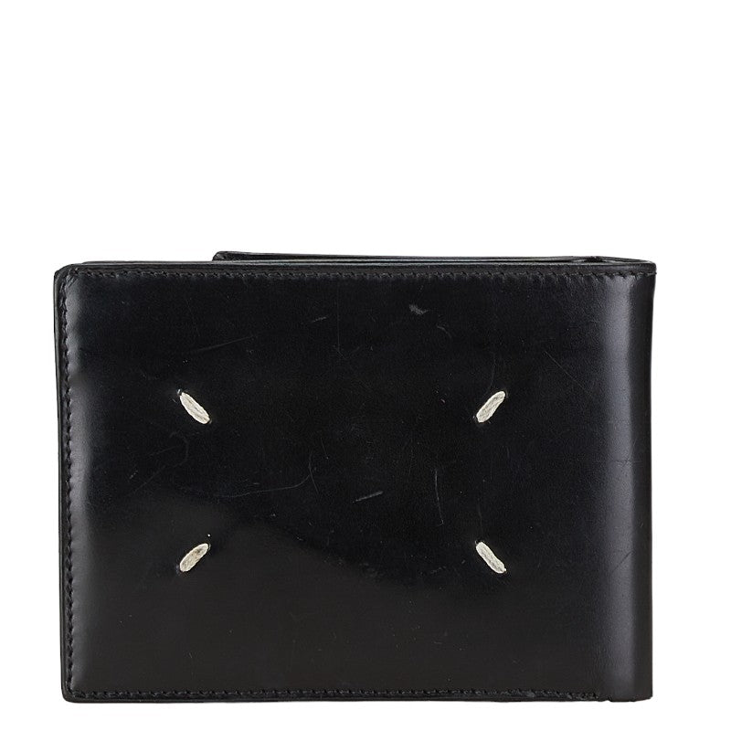 Maison Martin Margiela Leather Compact Bifold Wallet in Very Good Condition