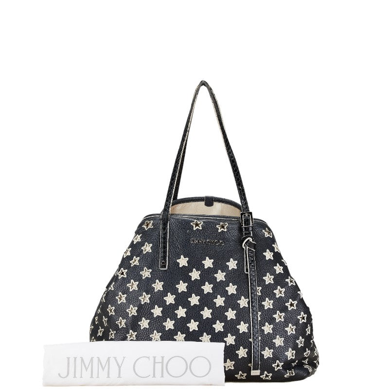 Jimmy Choo Star Leather Tote Bag