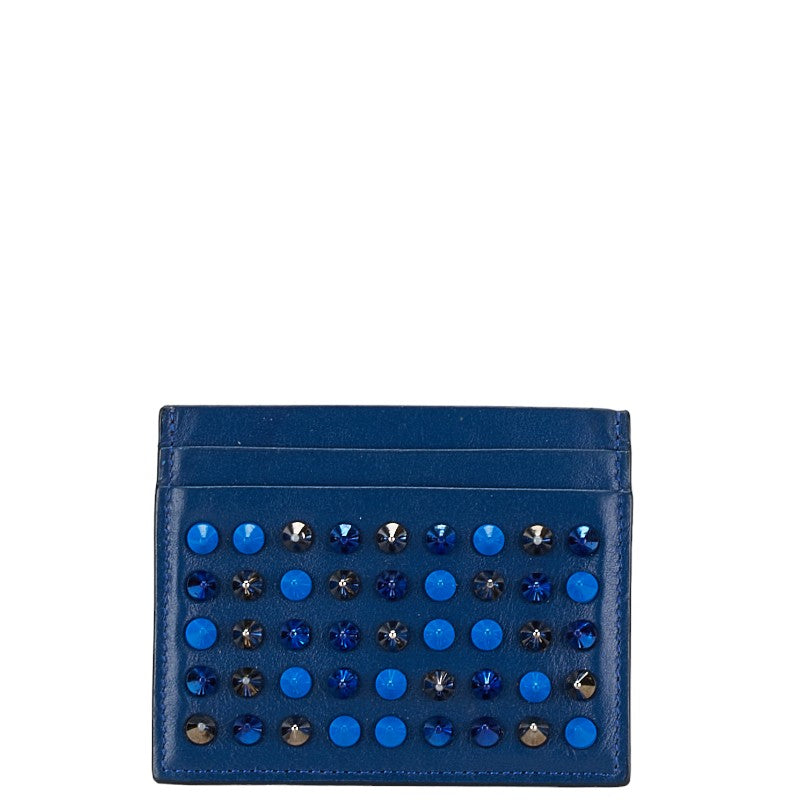 Christian Louboutin Studded Leather Card Case