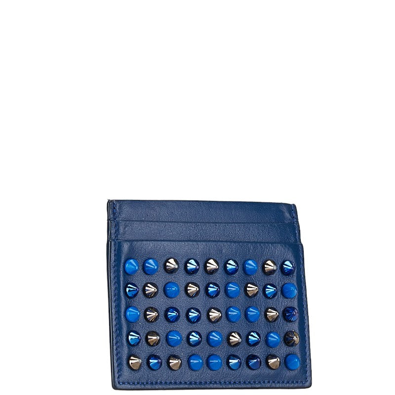 Christian Louboutin Studded Leather Card Case