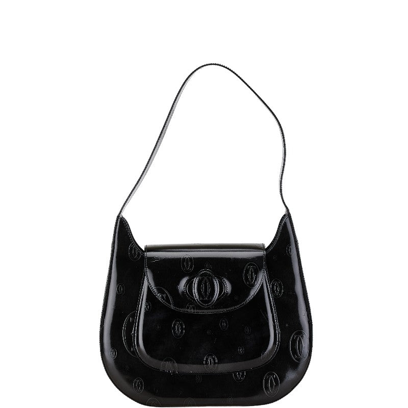 Cartier Happy Birthday Patent Leather Handbag