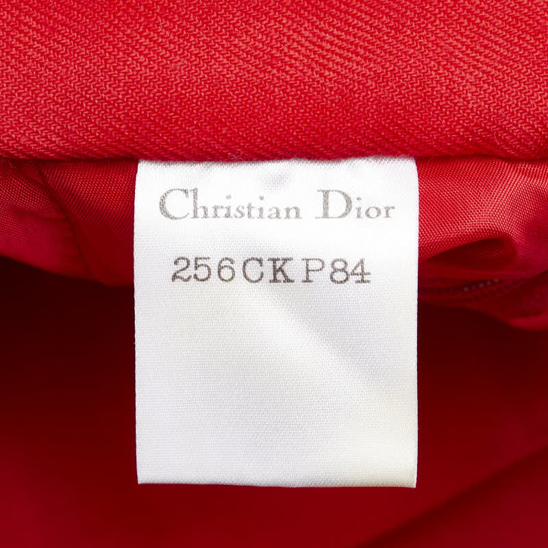 Dior Vintage Rayon Skirt Red S