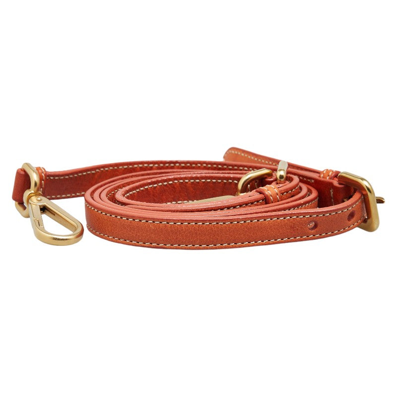 Prada Leather Shoulder Strap Brown