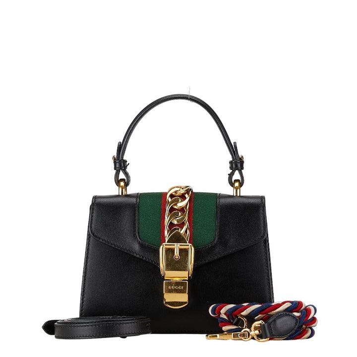 Gucci Sylvie Leather Handbag 470270