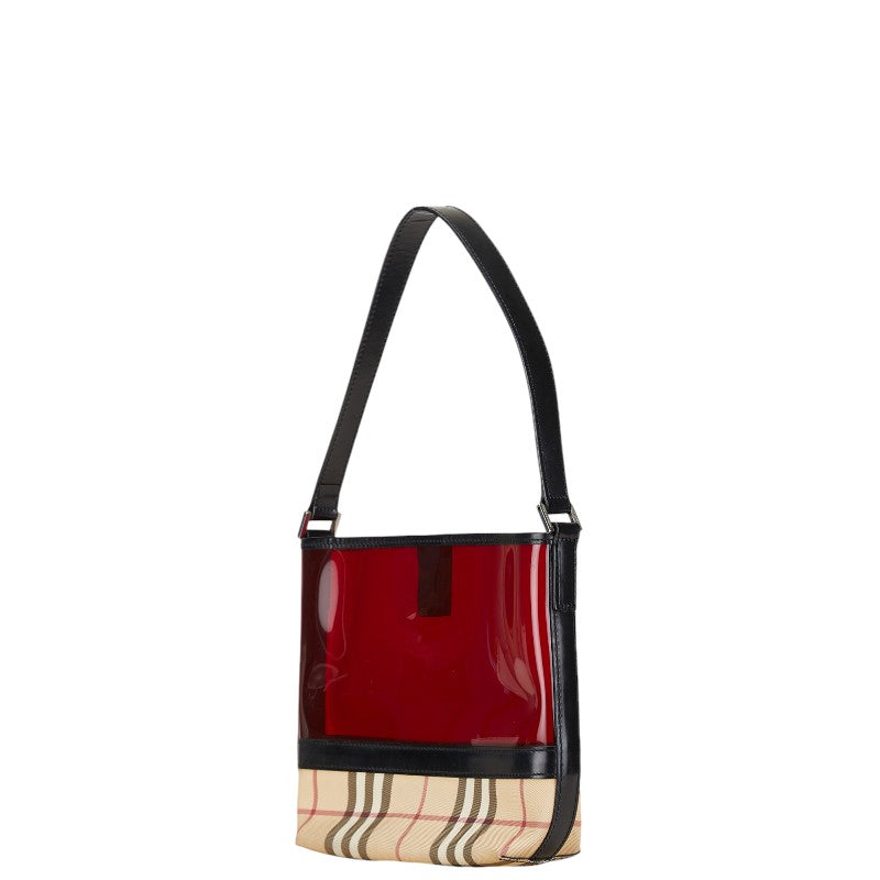 Burberry Nova Check PVC Shoulder Bag