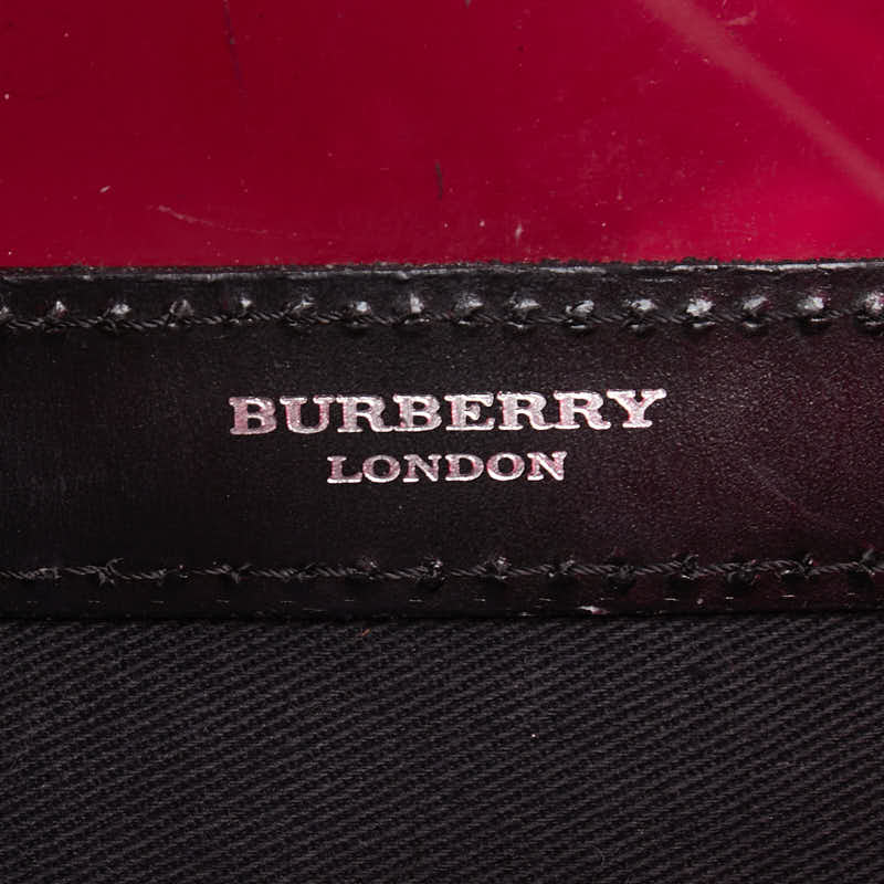 Burberry Nova Check PVC Shoulder Bag