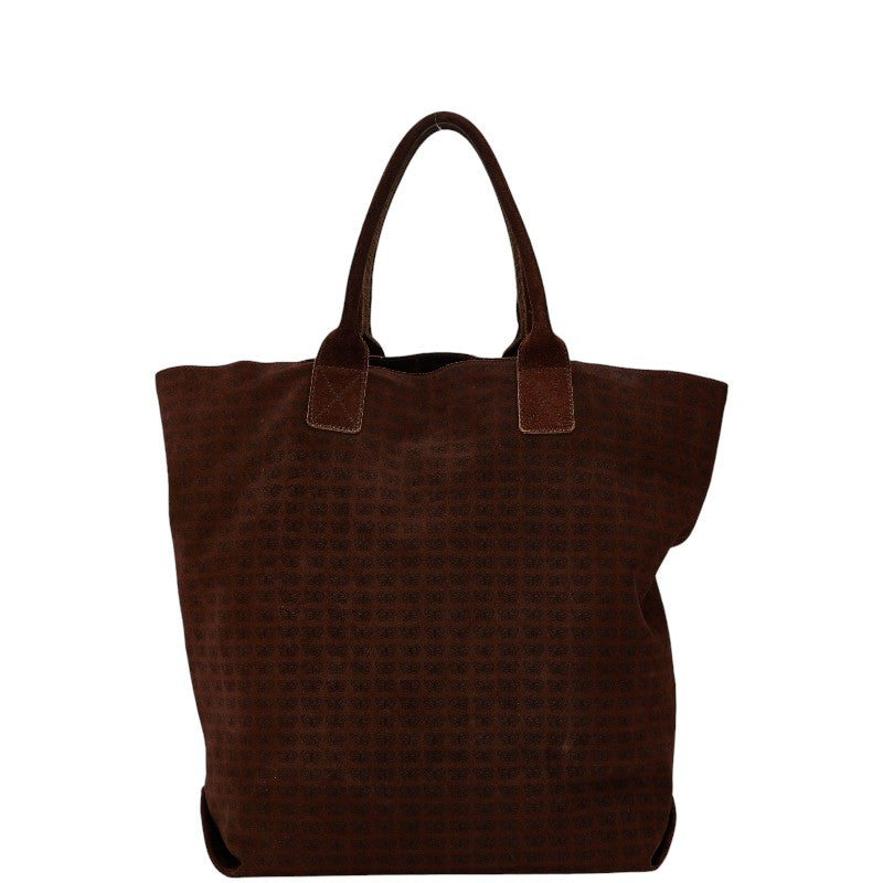 Bottega Veneta Butterfly Pattern Tote Bag Brown Sweat in Very Good Condition