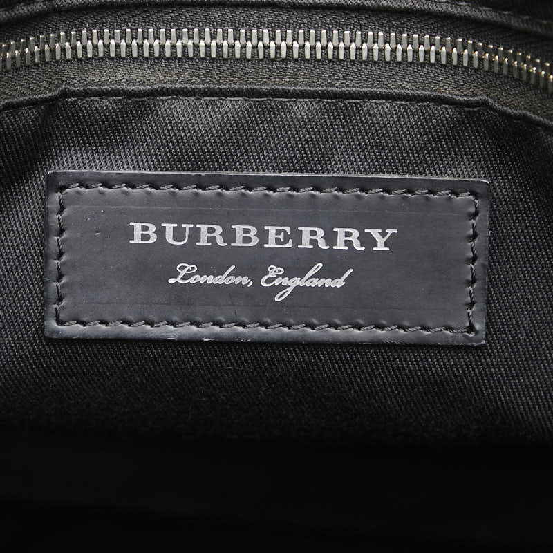 Burberry Check 2WAY Tote Bag PVC Leather in Very Good Condition