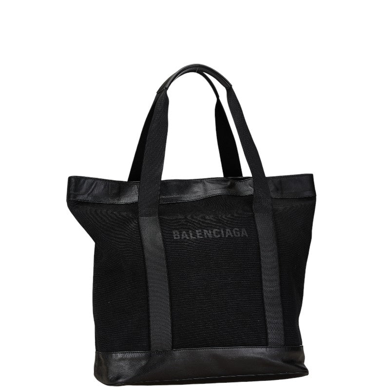 Balenciaga Canvas Leather Tote Bag