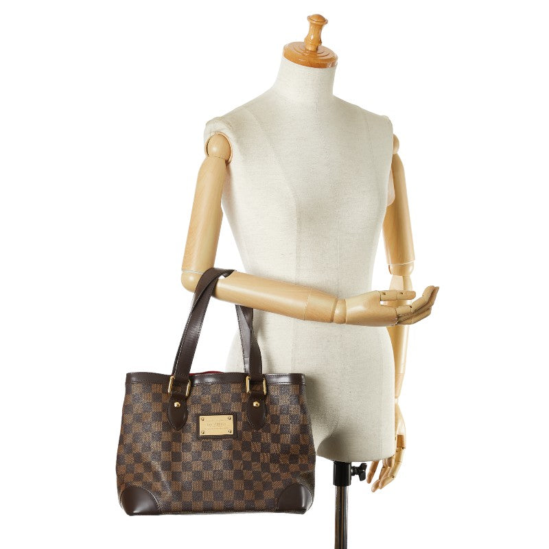 Louis Vuitton Damier Hampstead PM Tote Bag Brown