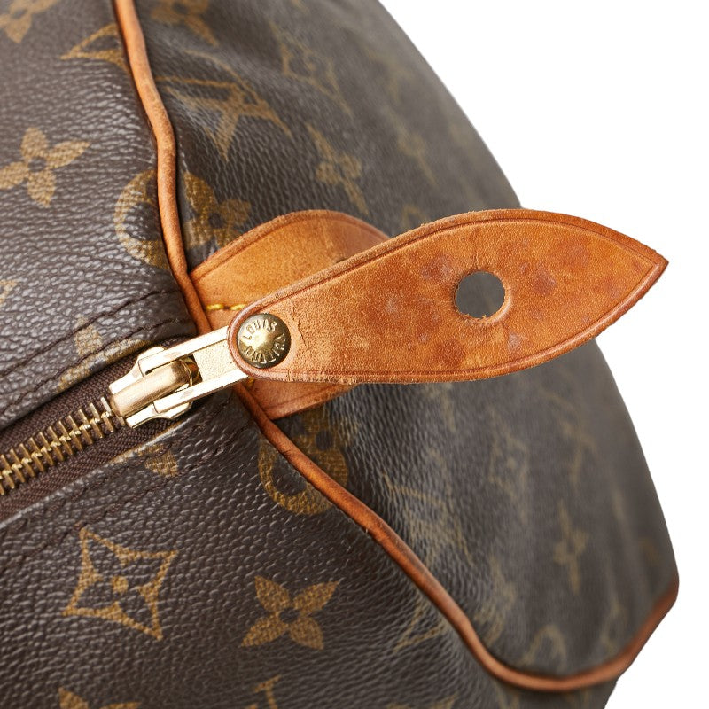 Louis Vuitton Monogram Speedy 30 Handbag M41526 Brown PVC Leather in Very Good Condition