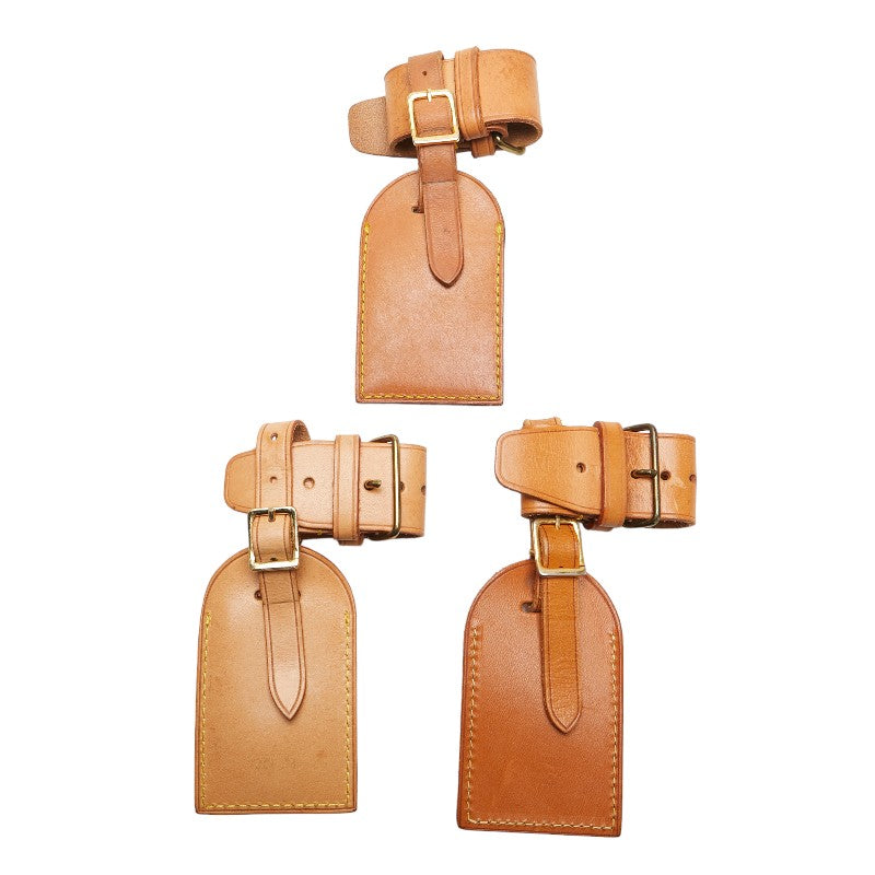 Louis Vuitton Leather Name Tag Set