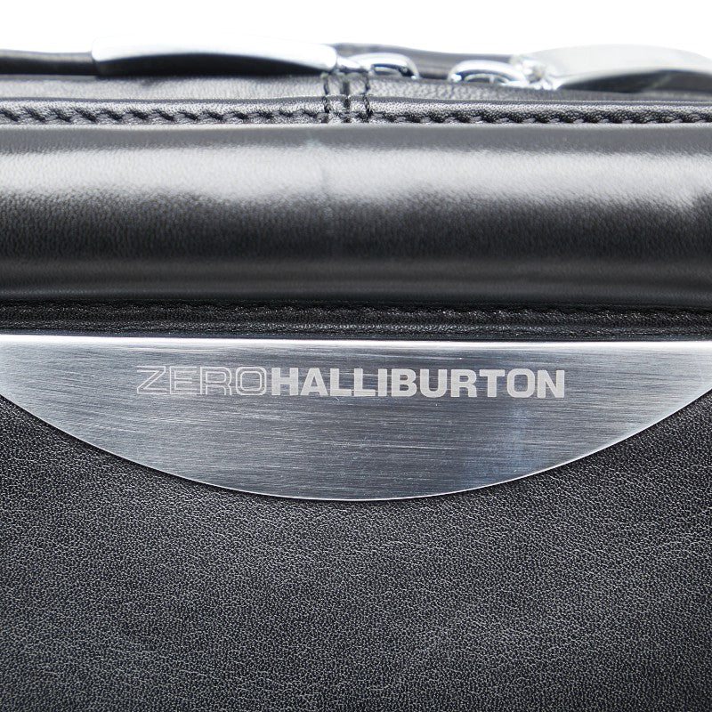 ZERO HALLIBURTON 2WAY Leather Briefcase Shoulder Bag in Very Good Condition