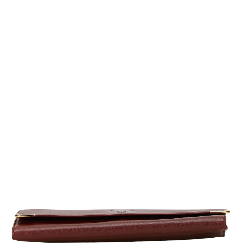 Cartier Must Line Leather Clutch Bag