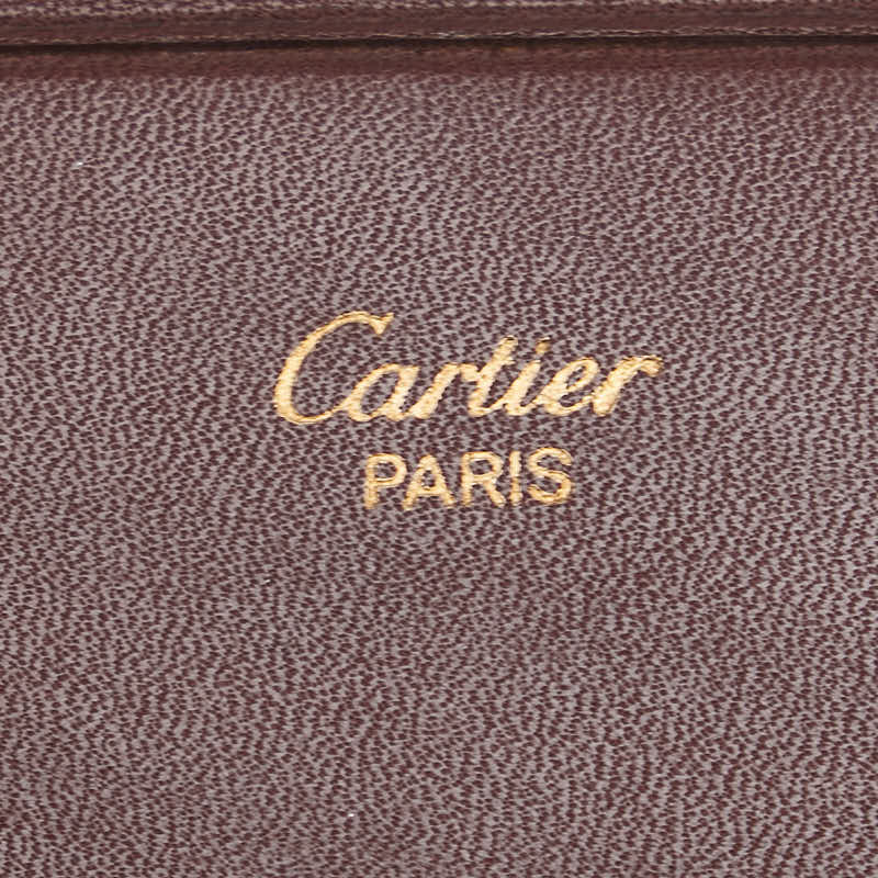 Cartier Must Line Leather Clutch Bag