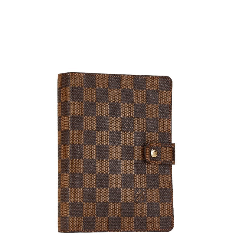 Louis Vuitton Damier Agenda MM Leather Notebook Cover R20240